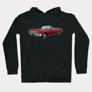 Chevrolet Impala 1966 Classic Car T-Shirt Hoodie